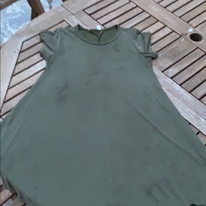 A army green dress